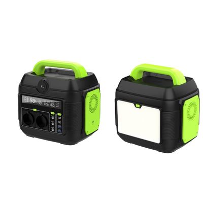 600W heiße Lithium-Eisen-Phosphat-Batterie tragbares Kraftwerk Solargenerator mit 1
