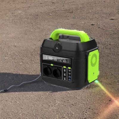 600W tragbares Kraftwerk mit MPPT-Technologie und reinem Sinuswellenumrichter