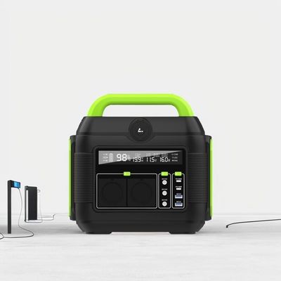600 Watt Outdoor Mobile Power Station Leistung Portable Lithium Battery mit 576wh Kapazität