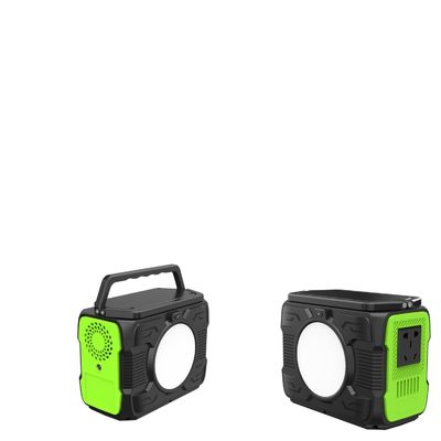 300 Watt Lithiumbatterie im Freien wiederaufladbarer Solargenerator AC DC Typ-C Batterie Sicherungsstrom Notfall tragbares Solarkraftwerk
