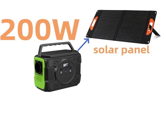 200W tragbare wiederaufladbare Batterie Camping Kraftwerk Solargenerator S2X-173