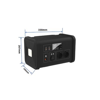 700W/537.6wh tragbares Kraftwerk für Camping und leichte Stromquelle
