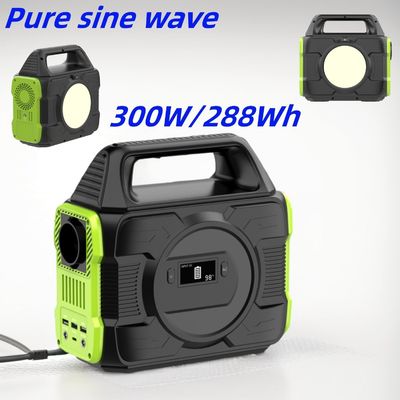 Schalten Sie Ihre Outdoor-Abenteuer mit 300W Solarbatterie und Stromausgabe an
