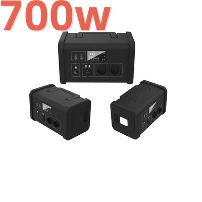 537.6wh Nominalkapazität Mobilkraftwerk mit 700W Solarstrom