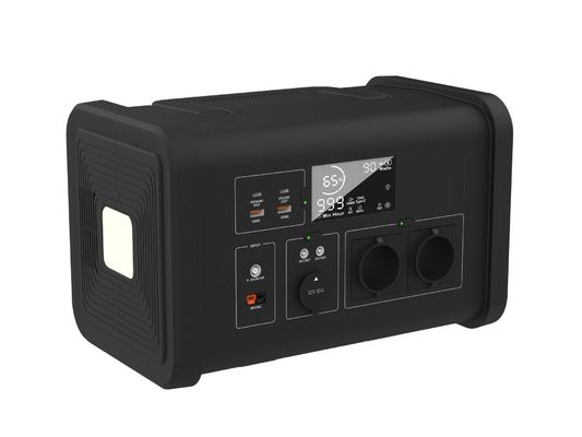 Portable Power Station mit 700W Wechselstrom-Ausgangsleistung 700W Energiespeicher mit Solarstrom