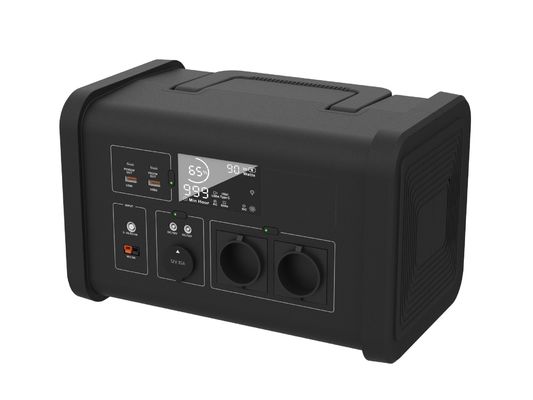 Portable Power Station mit 700W Wechselstrom-Ausgangsleistung 700W Energiespeicher mit Solarstrom