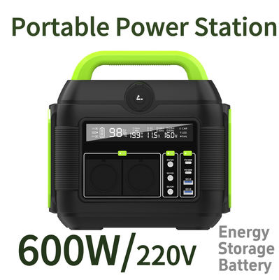 600 Watt Camping Portable Power Bank Docking Ladestation für die Notstromversorgung