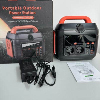 576wh 600W tragbare Solargenerator für Outdoor Home RV Drohne Sauerstoffgenerator