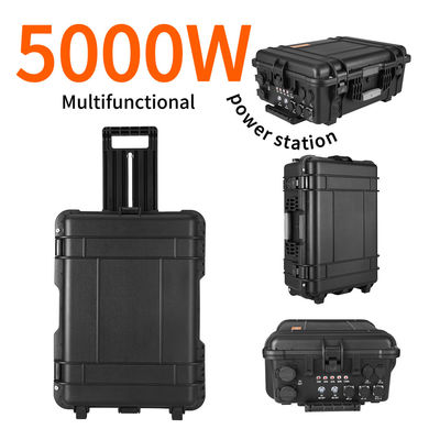 LiFePO4 Gleichspannungsstrom zu Wechselstrom 2000 Watt Solargenerator für Campingplätze 4800wh Nennleistung