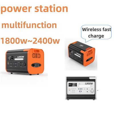 2200 Watt Solargenerator Wiederaufladbare LiFePO4-Kraftanlage für Notfallsicherung im Freien