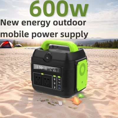 Tragbare Camping-Stromversorgungsanlage 600 Watt Solargenerator mit Un-AC-Steckdose 258*212*249mm