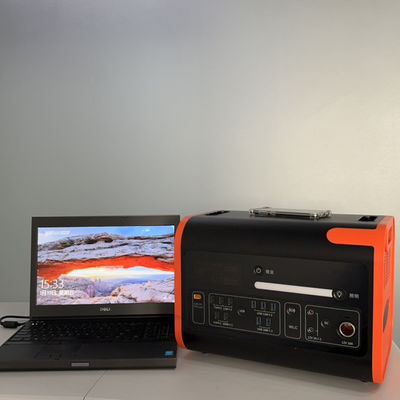 Orange Schwarz 2000 Watt Solarstromgenerator mit Batteriespeicher