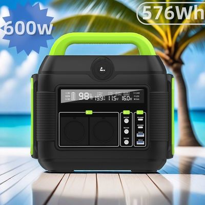Recycelbare 600W Portable Lithium Power Station zum Aufladen von Drohnen Laptop Mobiltelefon