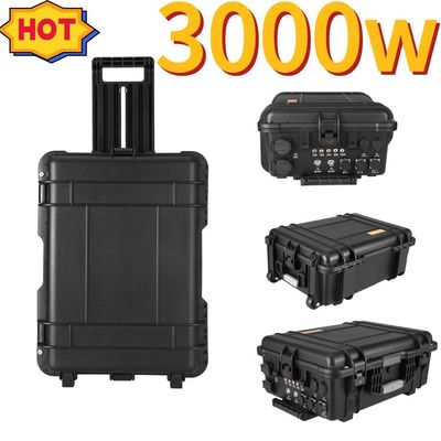 Notfall-Portable Power Station 3000W Solargenerator Sicherung