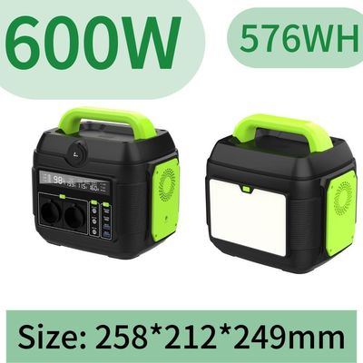 600W tragbares Solargenerator mit LED-Licht 11W und individueller Anforderung