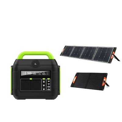 600W tragbares Solargenerator mit LED-Licht 11W und individueller Anforderung