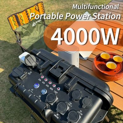 4000W Solar-Backup-Generator Portable Power Station mit Display-Licht