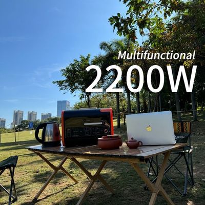 AC-Ladegerät mit Solarstrom 1500W 2000W tragbare Solargenerator