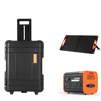 Nordamerikanischer Markt 7000W tragbare Solargenerator mit und AC Pure Sine Wave Output