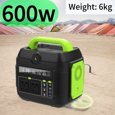 576wh tragbares Kraftwerk 600W 300W 200W Solaranlage