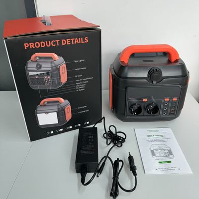 Enthüllen Normal Chord 600W/576wh Portable Power Station für Outdoor Home RV und Standby