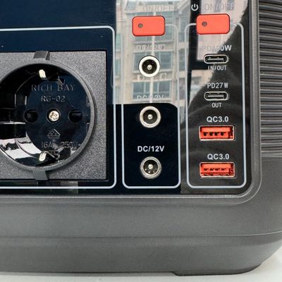 288wh Multifunktionssolarkraftwerk mit 576wh Nennleistung und 600W Ladeleistung