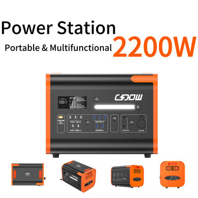 Mobilstromkraftwerk für den Haushalt 2200W Hochleistungs-Solargenerator
