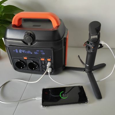 600W/576wh Direkt-Mehrfunktions-Portable Power Station mit Typ-C2 Pd27W Ausgang