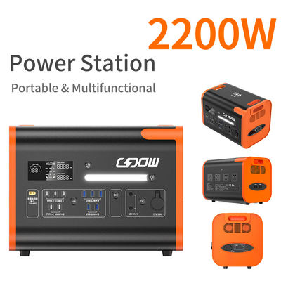 Reine Sinuswelle 2200W Notfall-Portable Power Station