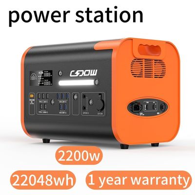 2200W Lifepo4 Portable Power Station 2048wh LiFePO4 Solargenerator
