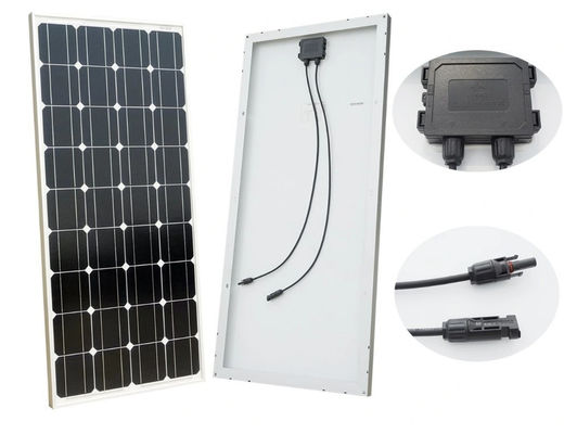 Wartungsfreie 25-jährige Solardachplatte 100W 280W monokristallines Silizium-Photovoltaikmodul mit Aluminiumrahmen