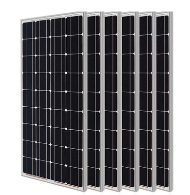 100W32 monokristallines Silizium-Photovoltaikmodul Solarpaneel mit Aluminiumrahmen geeignet für Haus RV Marine