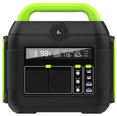 600W Portable Mobile Power 6kg Orange Schwarz Outdoor Innenraum Notfall Energiespeicher Leistung