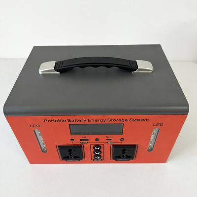 500W tragbares mobiles Kraftwerk Lithium-Eisen-Phosphat-Batterie Camping-Solargenerator