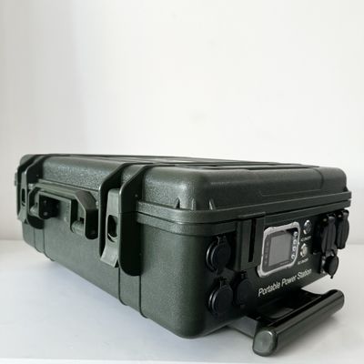 6000W tragbarer mobiler Generator für das Heim LCD-Display Solarladung Autoladung Energiespeicher Kraftwerk ABS-Material