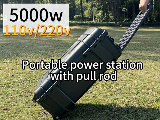3000W 4000W 5000W Portable Solargenerator Power Bank für alle Steckdosen 6-7h Ladezeit