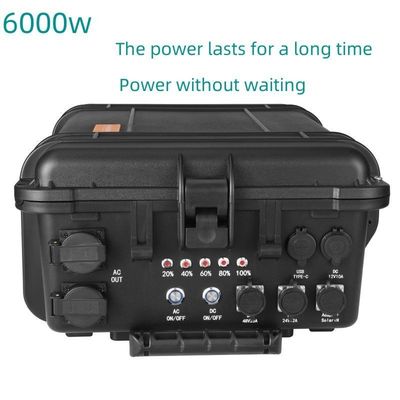 AC-Reine Sinuswellen-Ausgabe Ternäre Lithiumbatterie Portable Solargenerator für den Außenbereich