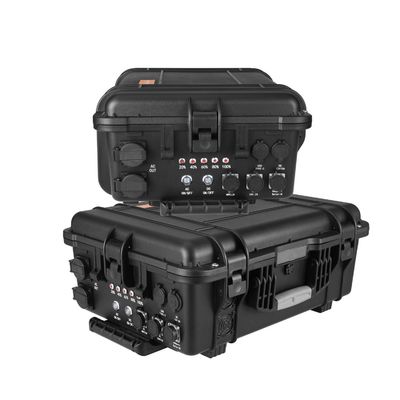 Schwarze 7000 Watt-Fahrräder Portable Power Supply Ihre Stromquelle für Heim-RV und Mobilgeräte