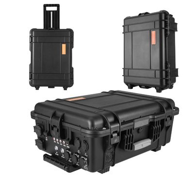 Schwarze 7000 Watt-Fahrräder Portable Power Supply Ihre Stromquelle für Heim-RV und Mobilgeräte