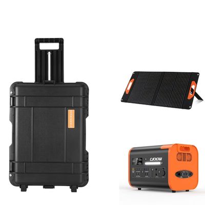 Schwarze 7000 Watt-Fahrräder Portable Power Supply Ihre Stromquelle für Heim-RV und Mobilgeräte
