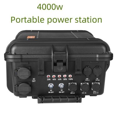 Großkapazität LiFePO4 220V 4000W Multifunktionales mobiles Kraftwerk für Notfälle
