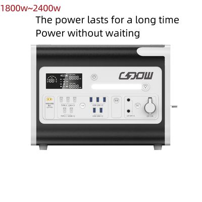 LiFePO4 Solar Mobile Power Station Generator 2200W für Außen- und Heimenergiesysteme