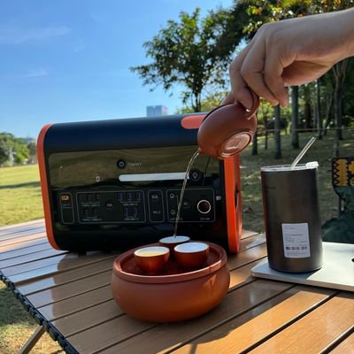 2200W 110V-220V Multifunktionales tragbares Solarkraftwerk mit Aii-Ausgangstyp