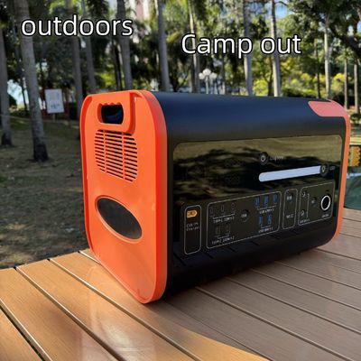 AT22 Energie für Haushalte Outdoor-Portable Solarkraftwerk mit LiFePO4-Batterie 2200W