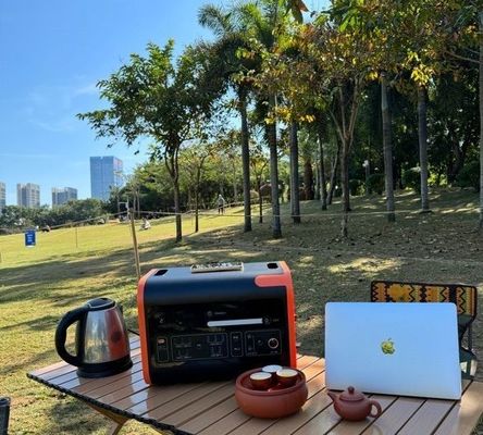 2000W 2200W LiFePO4 Batterie Portable Power Station für Outdoor-Camping Mains Lademodus