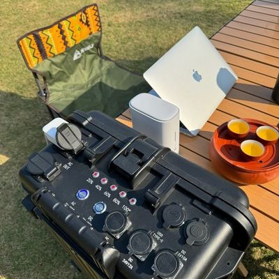 8000W Spitzenleistung LiFePO4 Lithiumzell-Portable Solargenerator für Outdoor-Aktivitäten