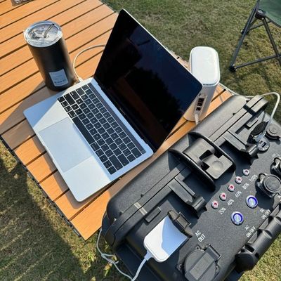 8000W Spitzenleistung LiFePO4 Lithiumzell-Portable Solargenerator für Outdoor-Aktivitäten