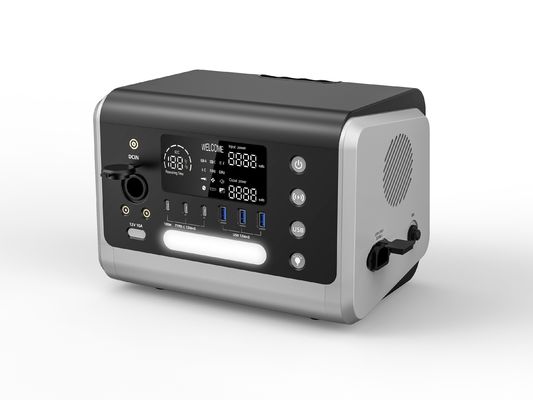 600W tragbare Solargenerator für Camping drahtloses Laden AC/230 Ausgangskraftwerk