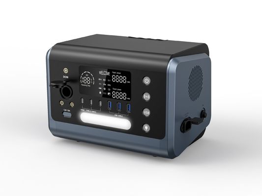 600W Solarkraftwerk Portable High Power AC-Versorgung mit 12W*3 USB-Ausgang und HT06
