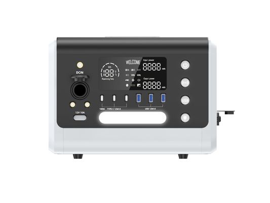 600W Solarkraftwerk Portable High Power AC-Versorgung mit 12W*3 USB-Ausgang und HT06